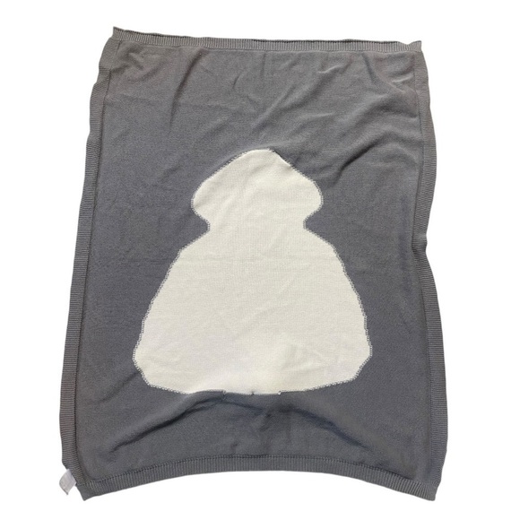 BUNNY Animal Blanket with Poof Tail & Fabric Ears - Picture 8 of 10